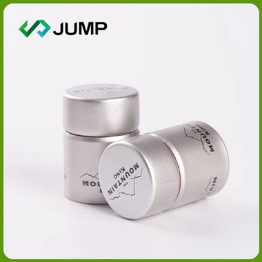 Aluminium-plastische Schraubenkappe für Spirituosenlackglasflasche